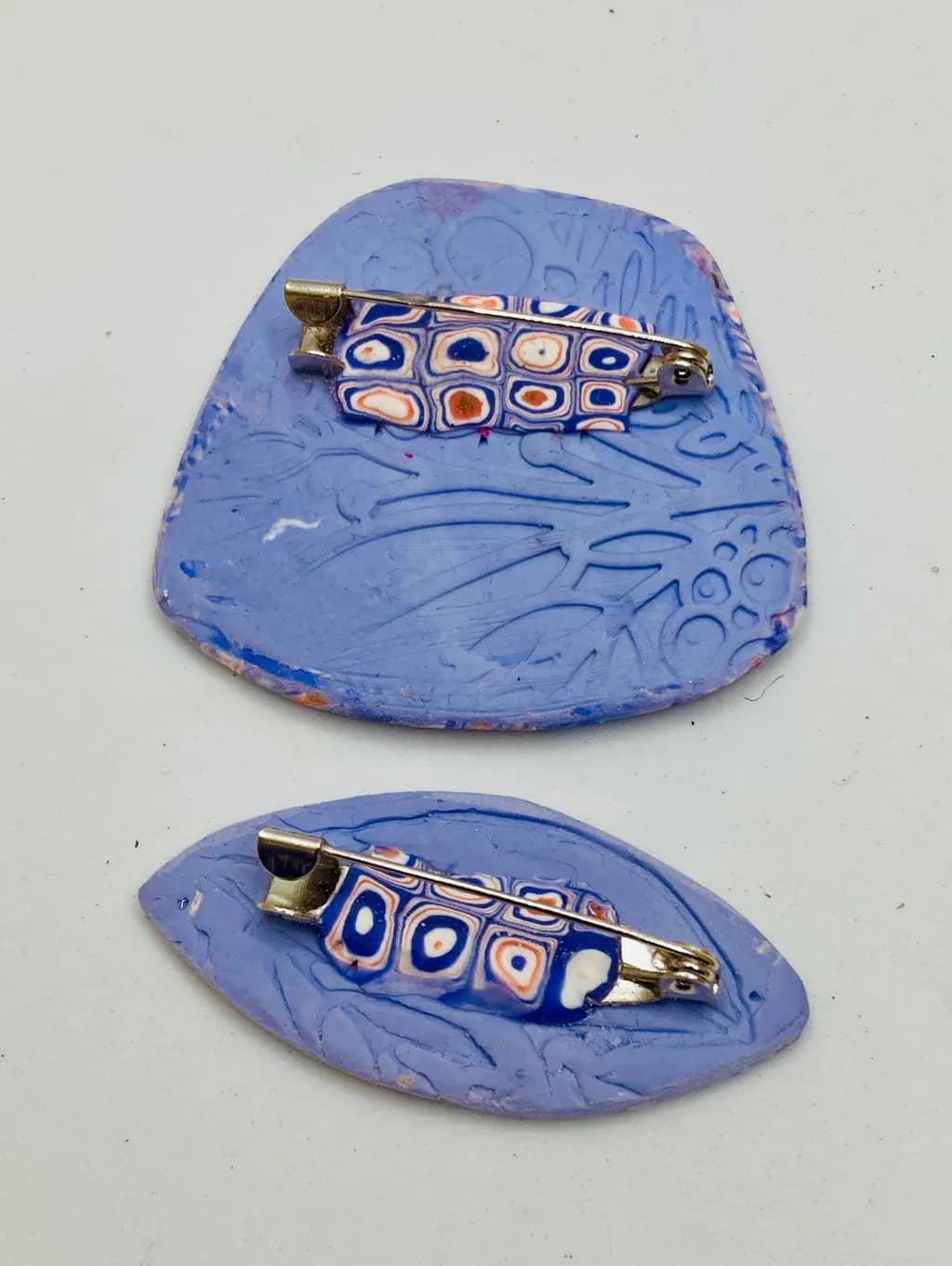 Colorful Polymer Brooches