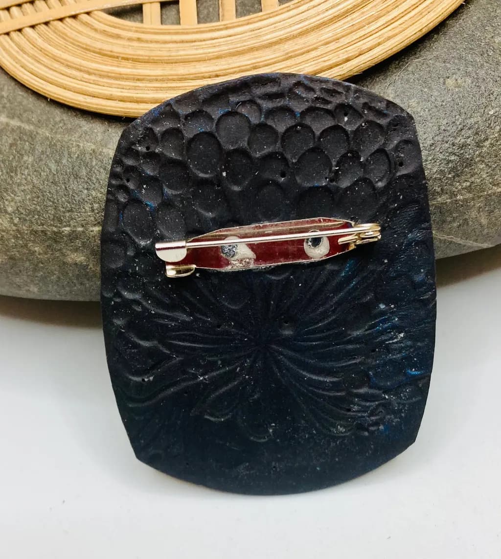 Artisan Black Brooch