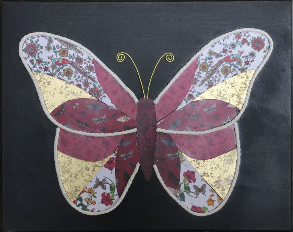 Maroon Butterfly