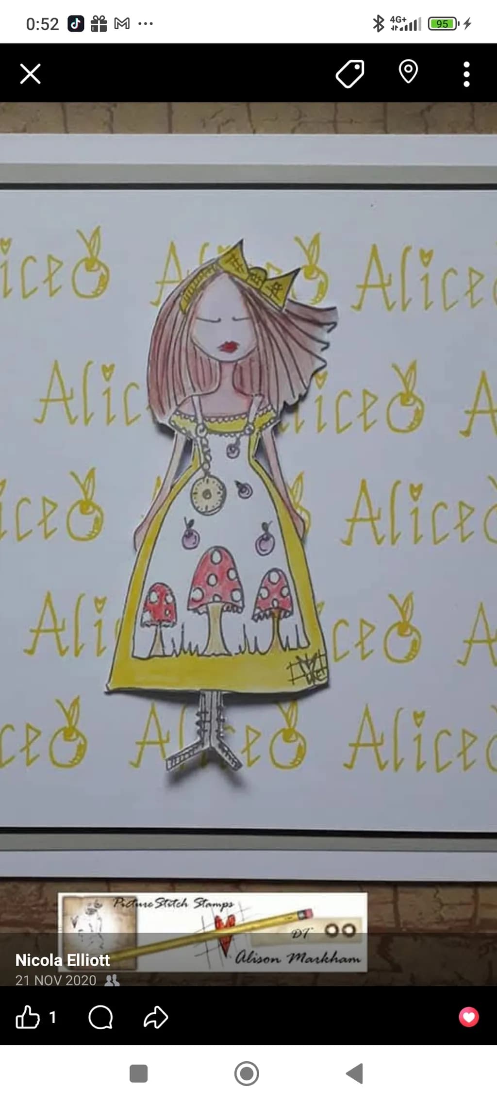 Alice in Mushroomland