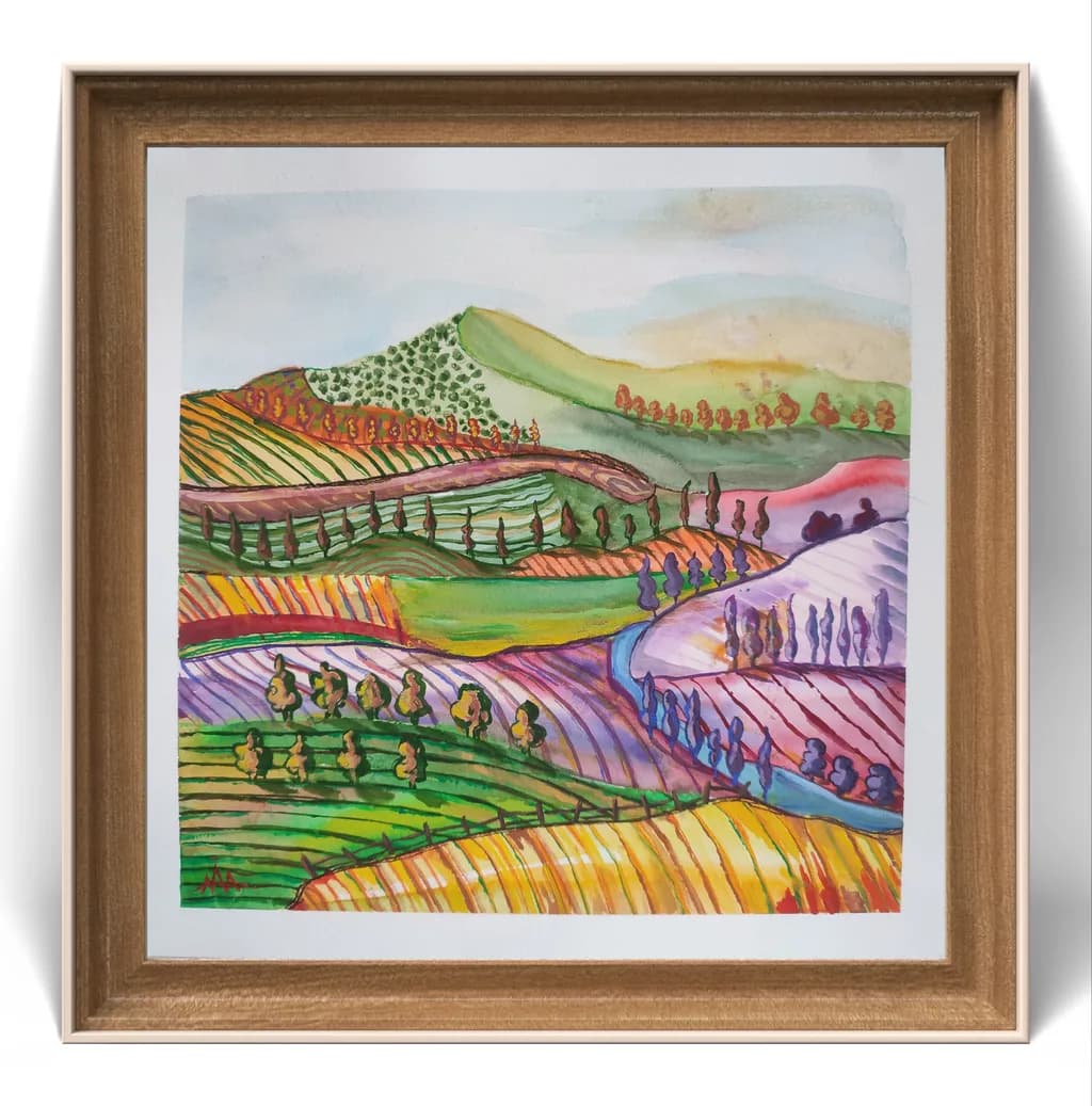 Countryside Hillscape