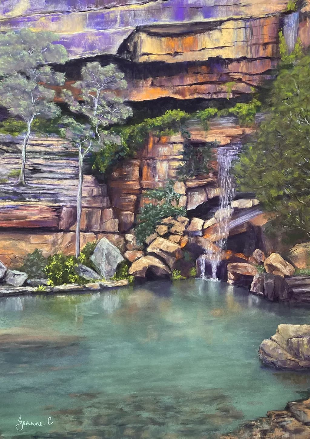 Rainbow Falls Silence