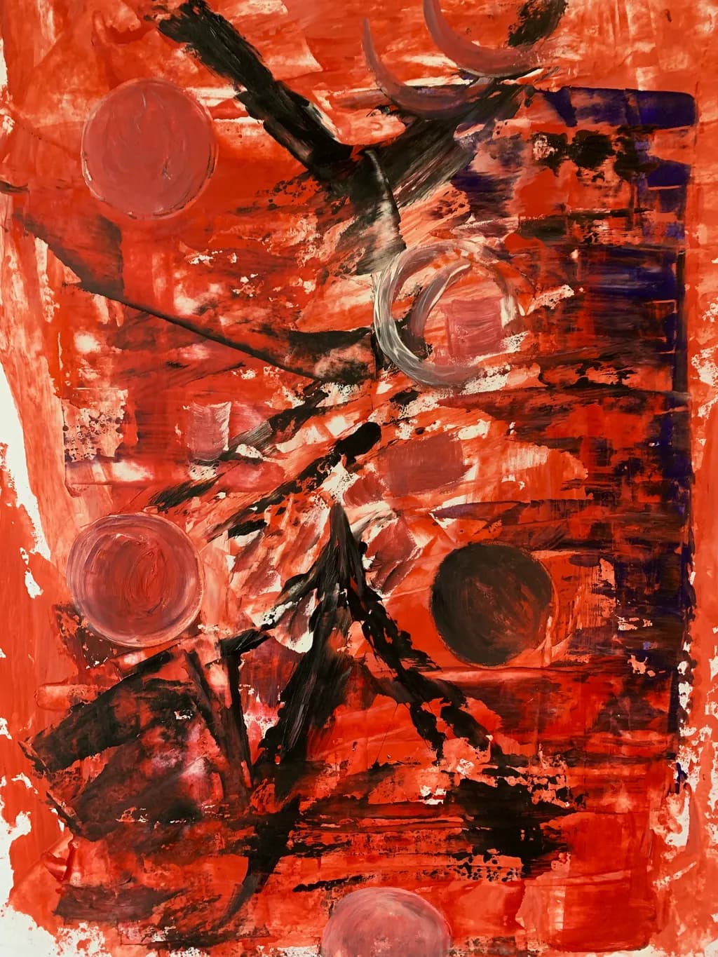 Embers of Transformation: A Journey Through Color and Spirit