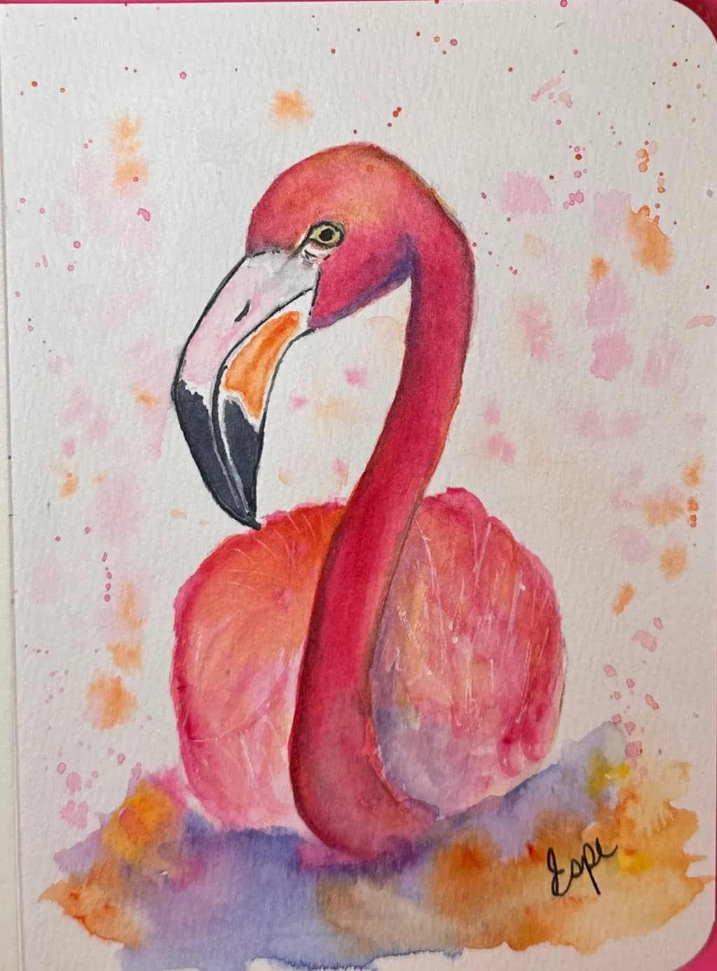 Flamingo Portrait