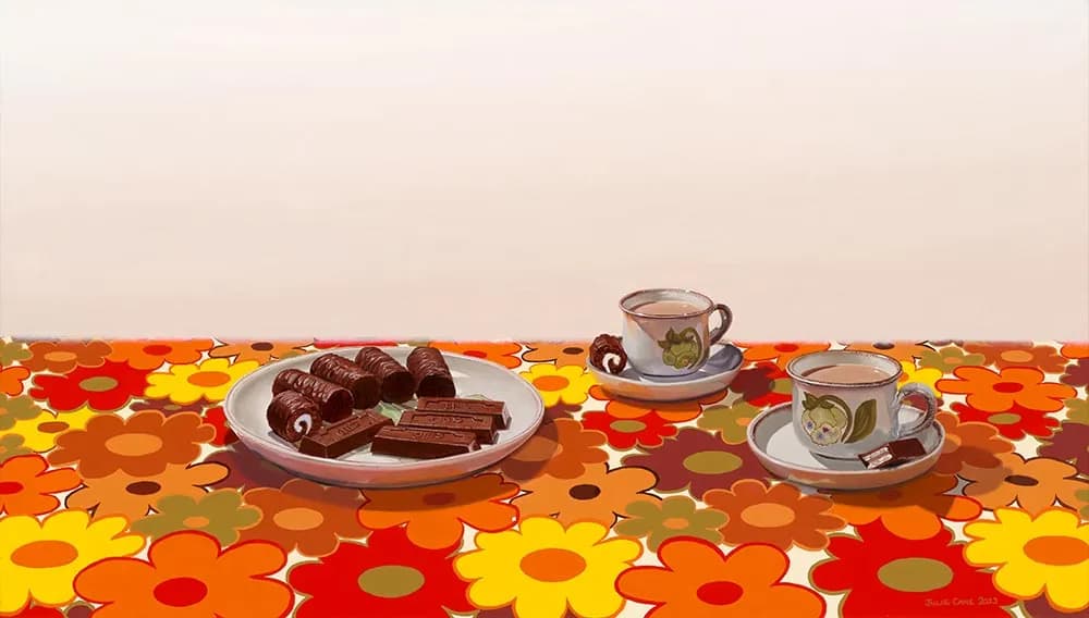 1970s Tea and Biscuits