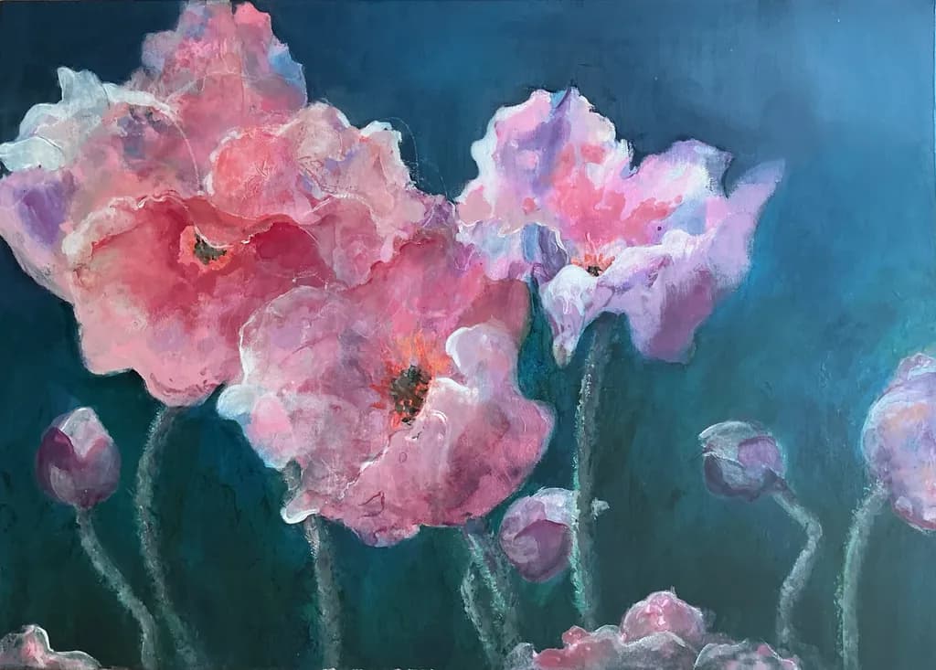 Pink Floral Bloom