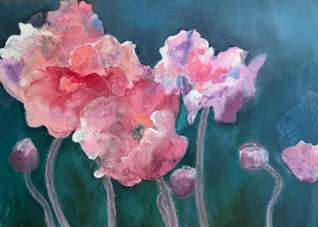 Blushing Blooms