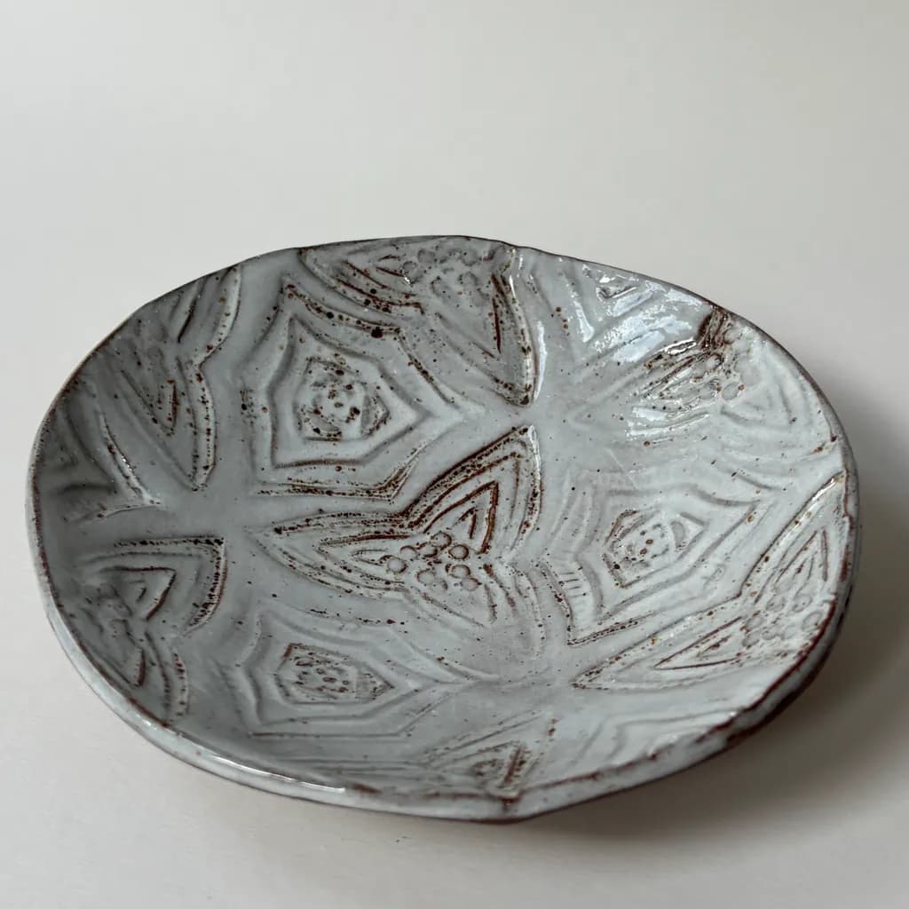 Geometric Whorl Plate