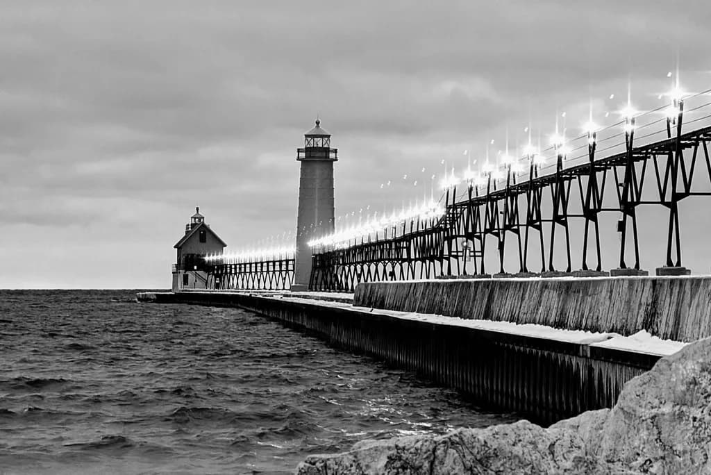 Grand Haven Pier Lights
