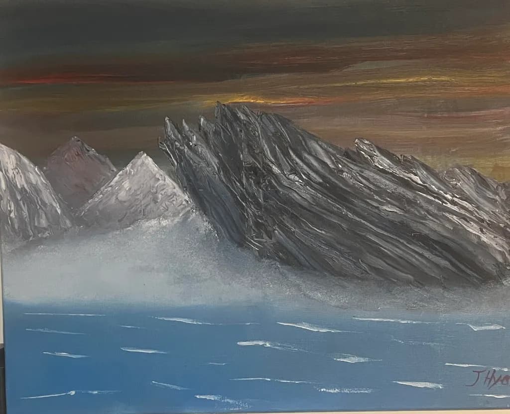 Erupting Mountain