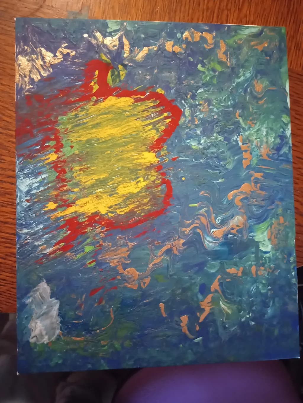 Vibrant Whispers of Emotion: A Dance of Color and Light