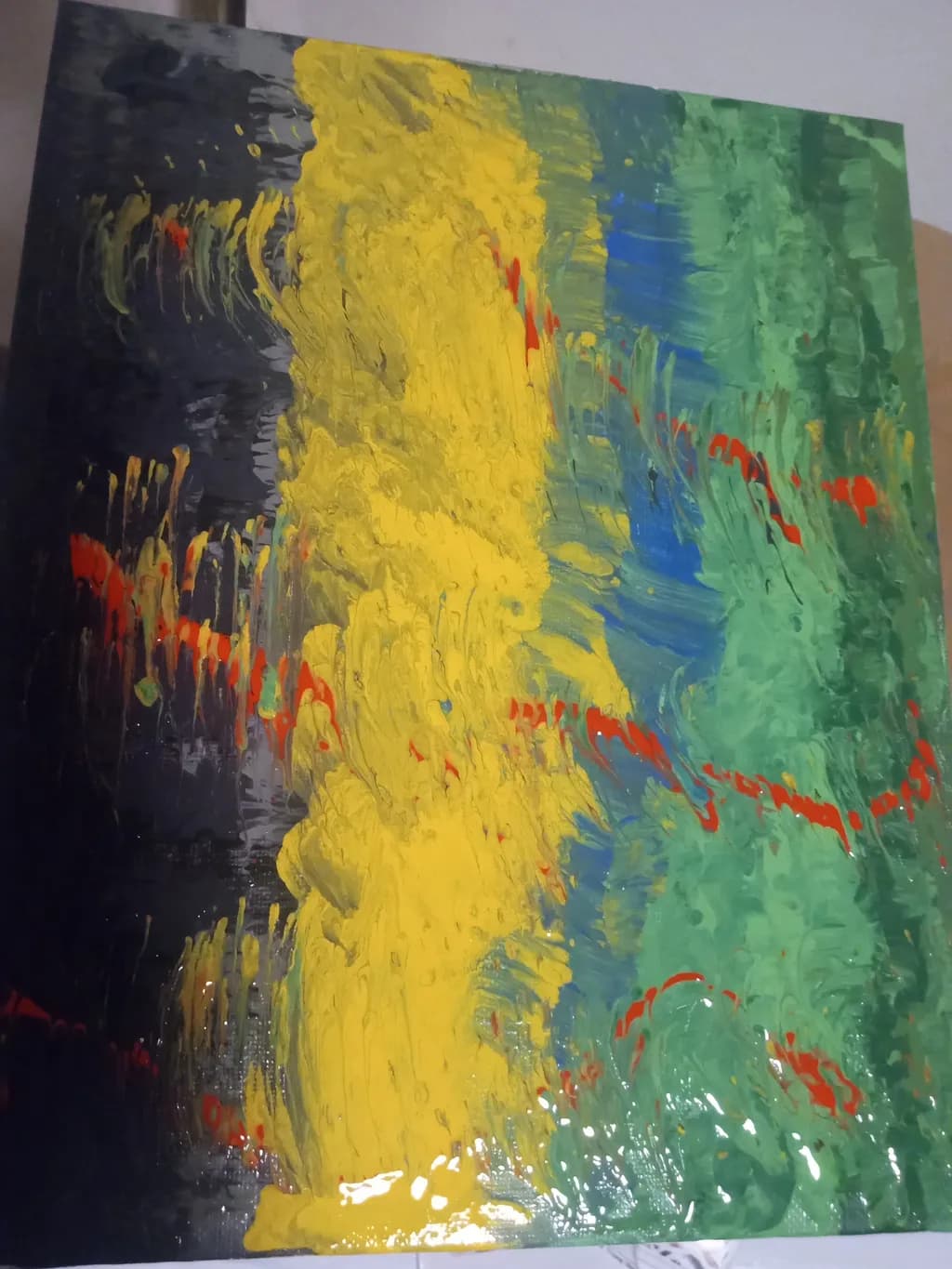Vibrant Echoes: A Dance of Color and Emotion