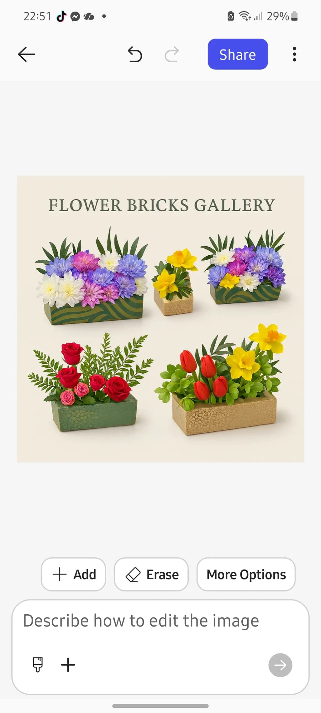 Flower Bricks Collection