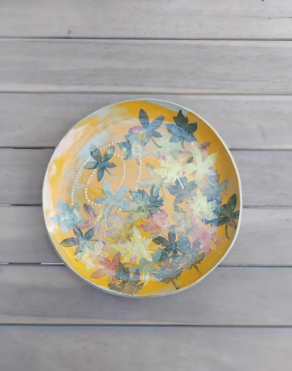 Autumn Bloom Plate
