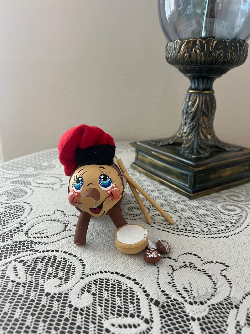Drummer Pinecone Character