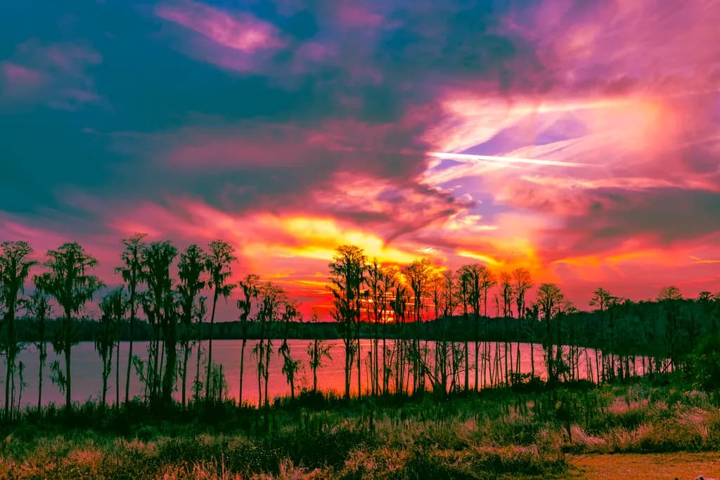 Lake Louisa Sunset