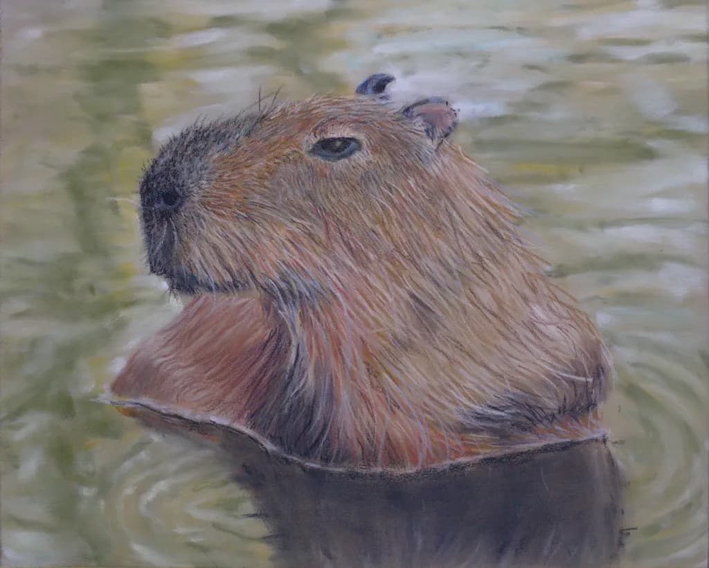 Capybara Contemplation
