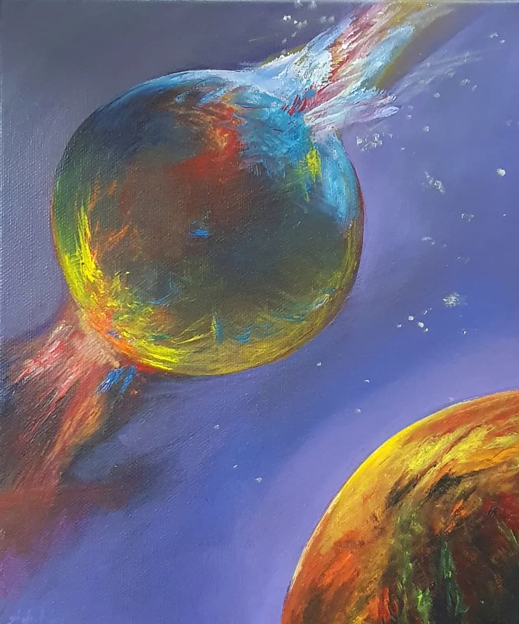 Cosmic Collision
