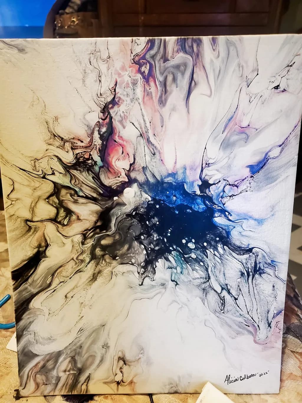 Blue Core Burst