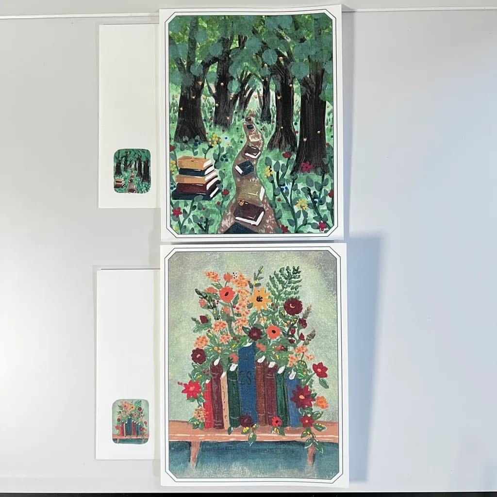 Books and Blooms