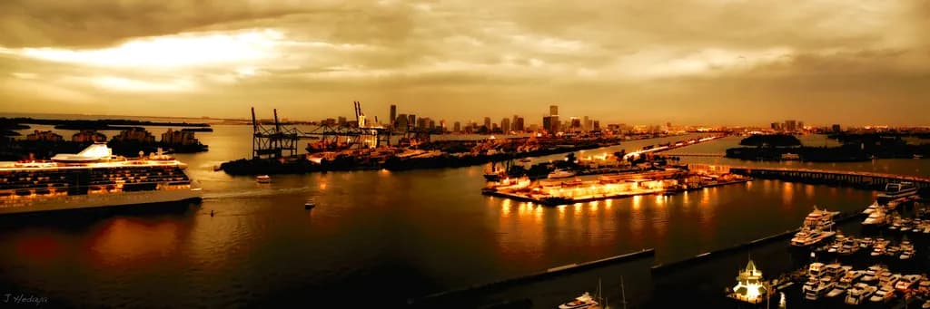 Harbor Sunset