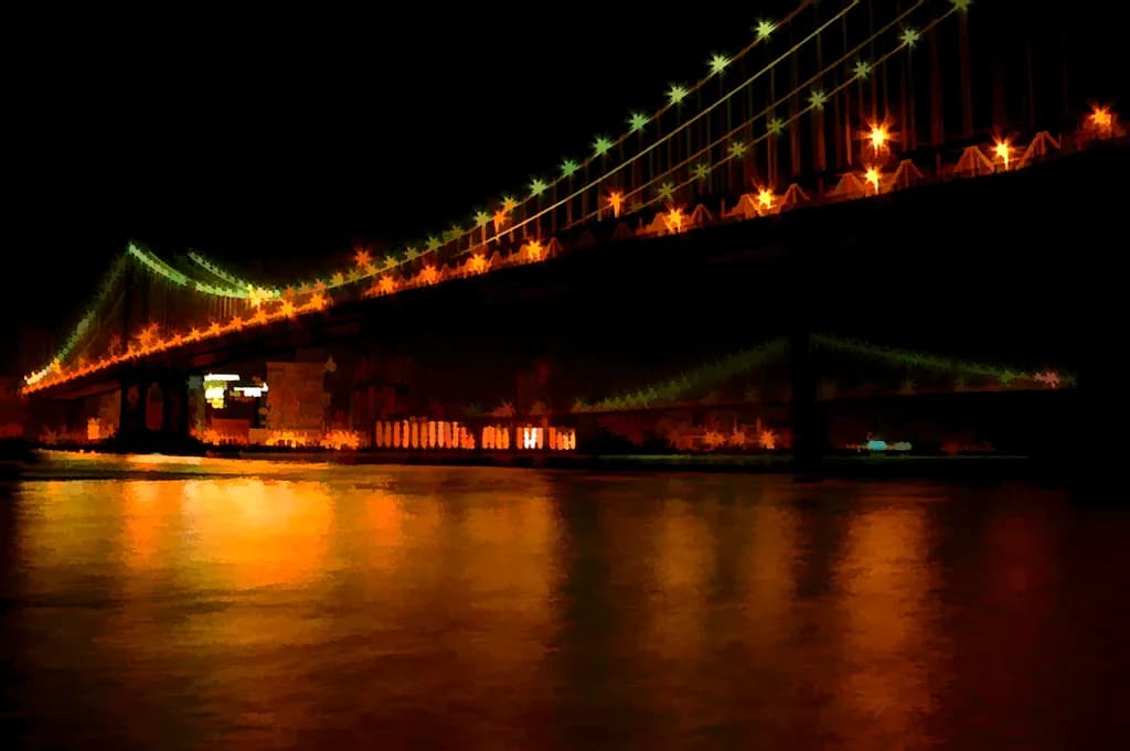 Illuminated Bridge