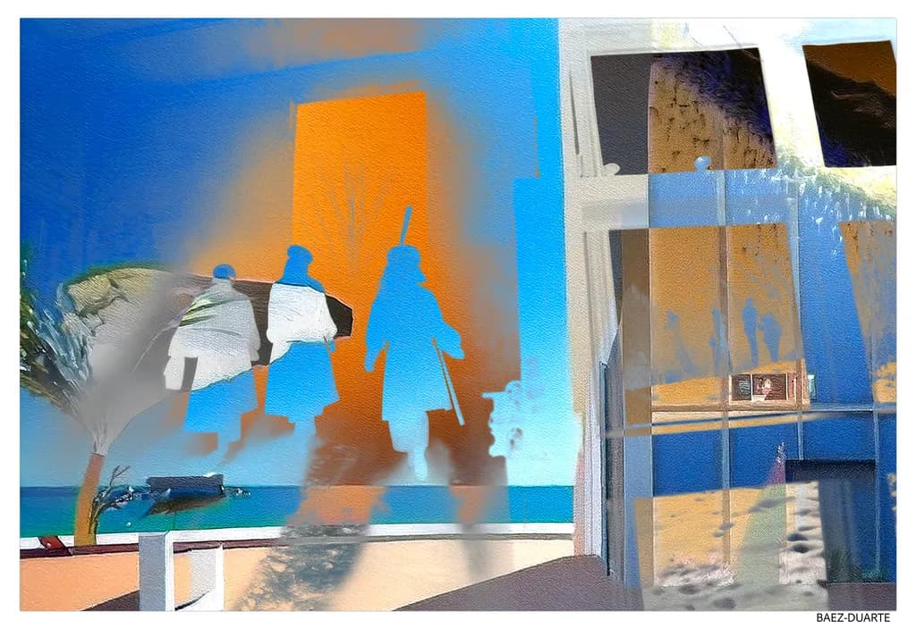 Hockney Pool Reflections