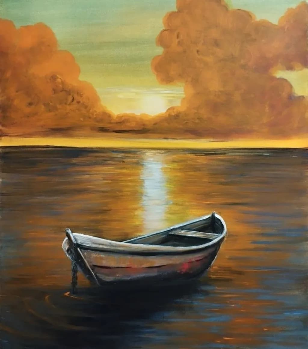 Boat at Sunset
