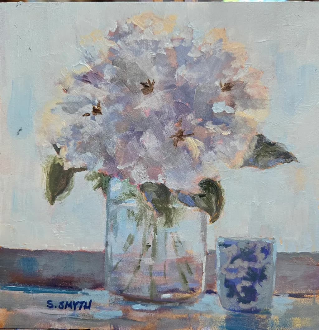 Hydrangea Still Life