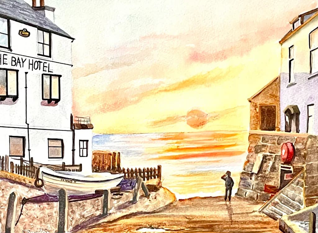 Evening at The Bay Hotel