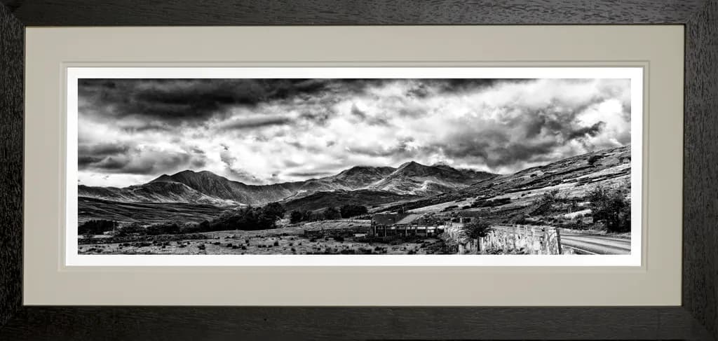 Whispers of the Monochrome Mountains: A Scenic Journey Through Clouds and Peaks