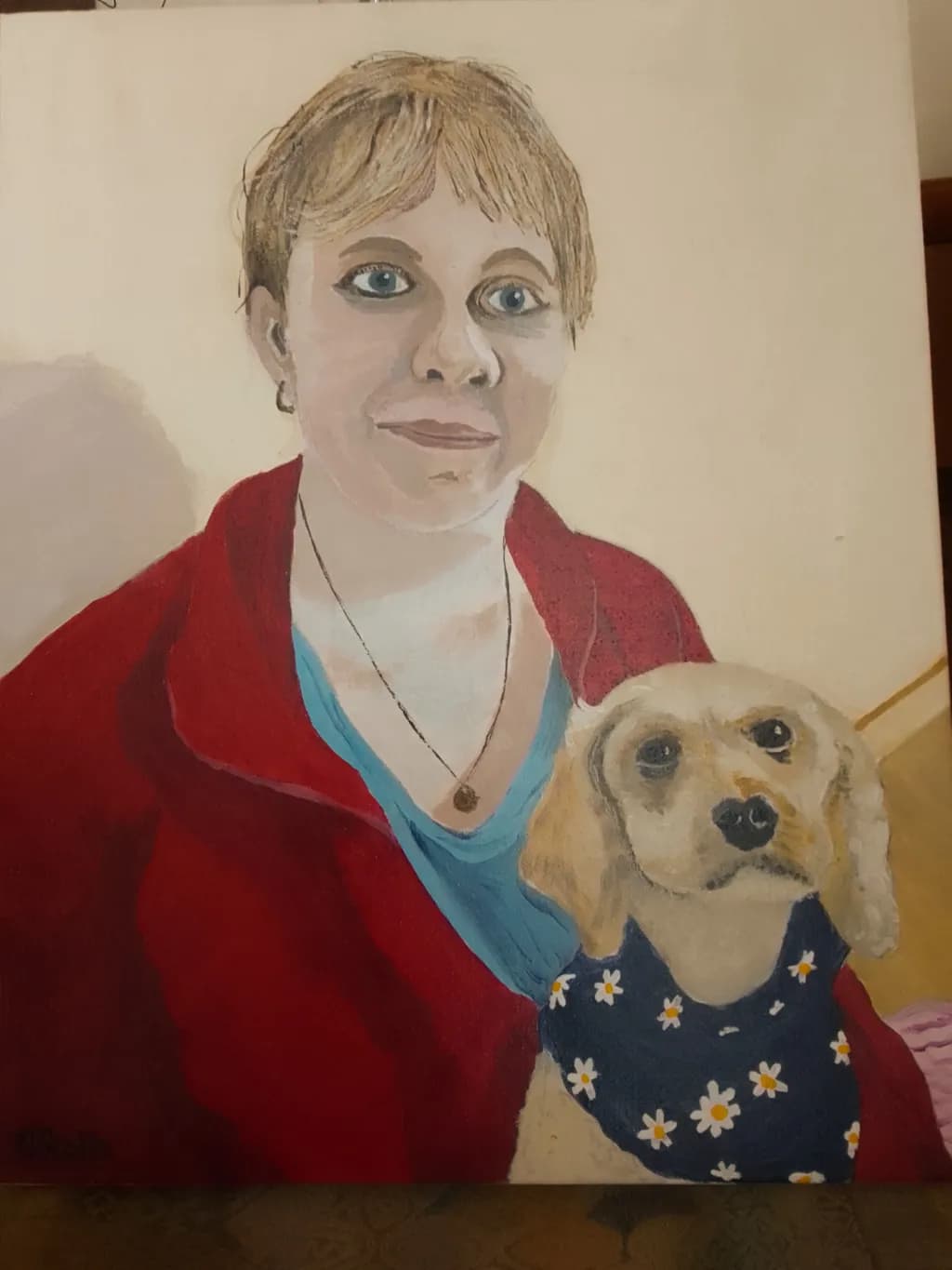 Portrait with Dog