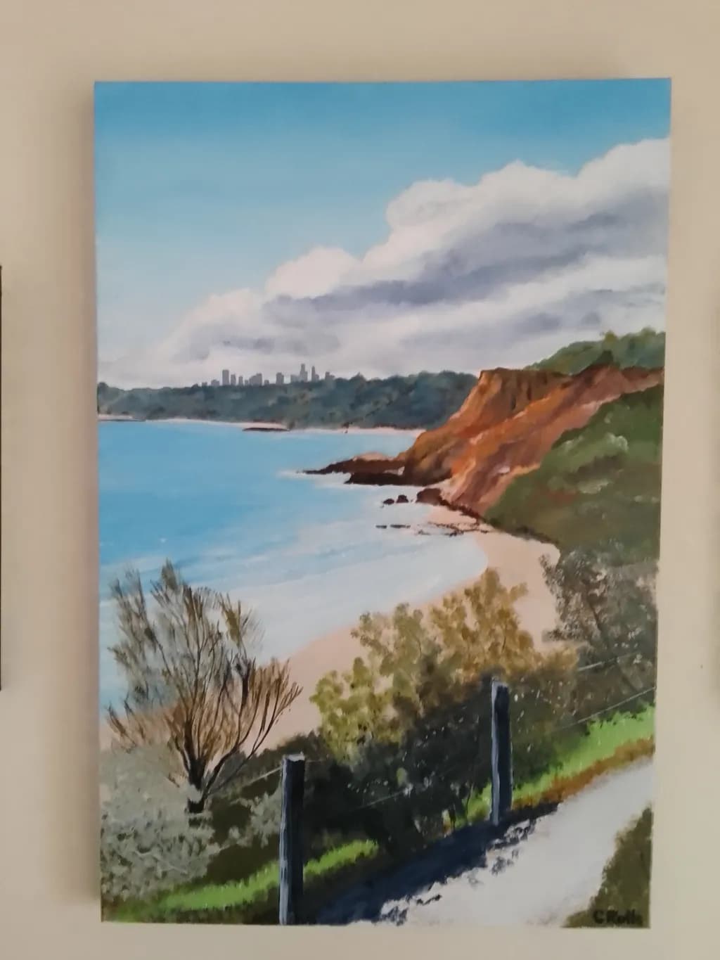 Coastal Cliffs and Bay