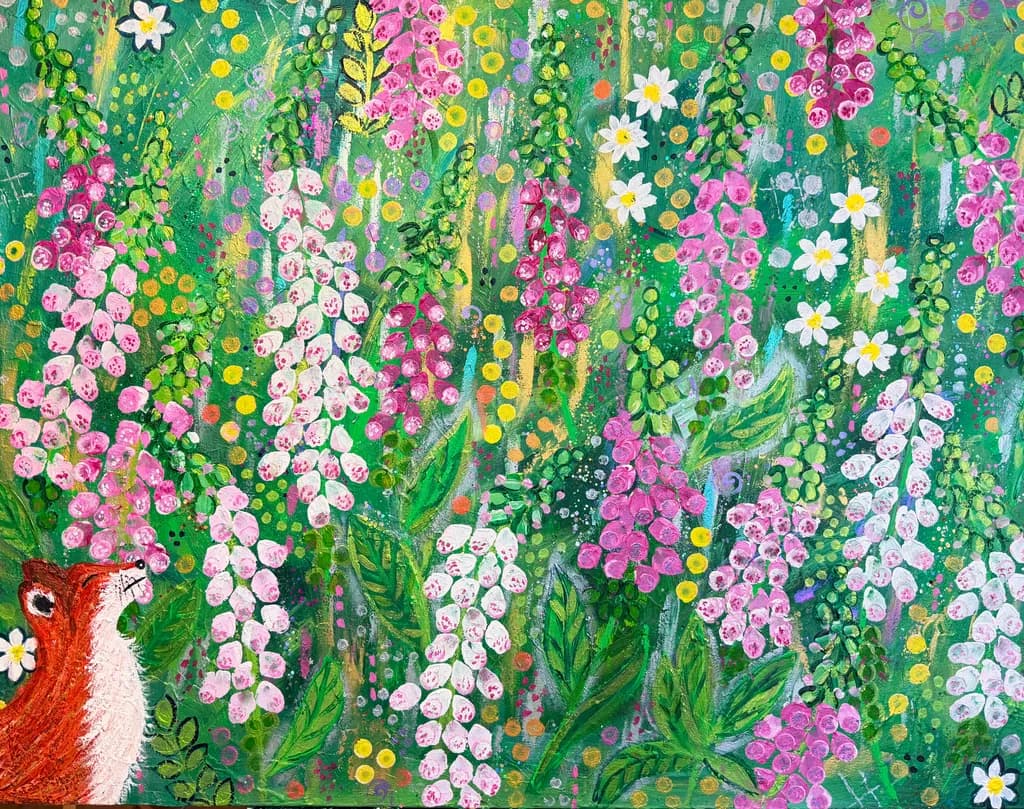Fox in Bloom