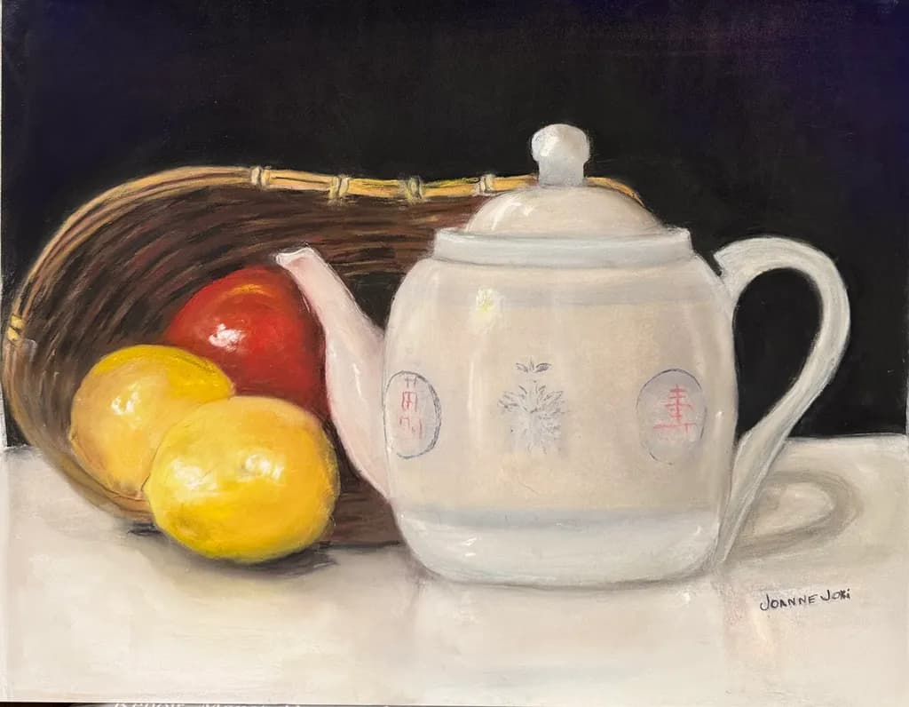 Teapot and Citrus