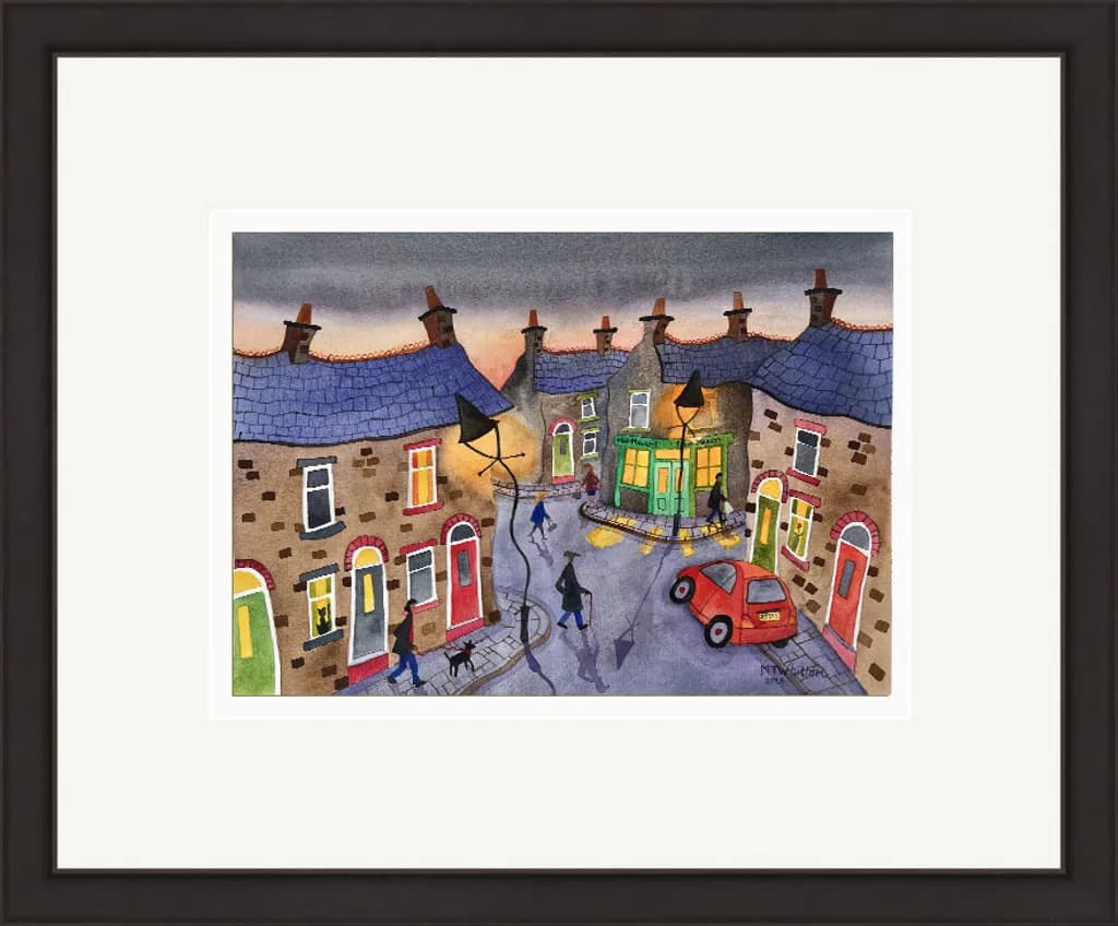 Night Street Scene