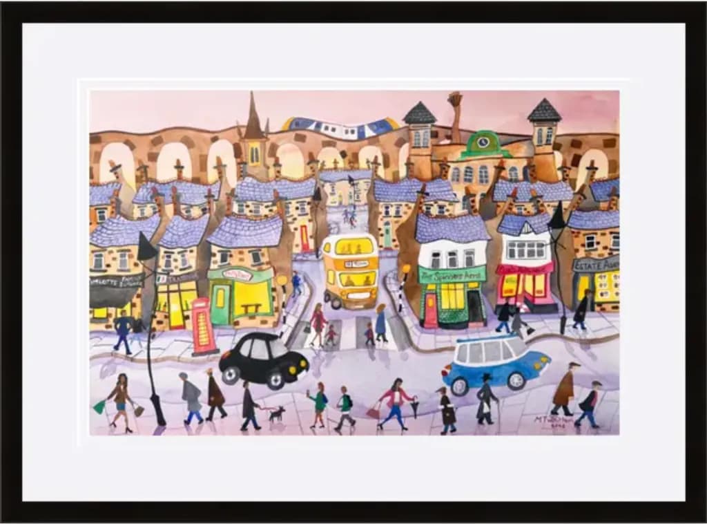 Town Street Scene