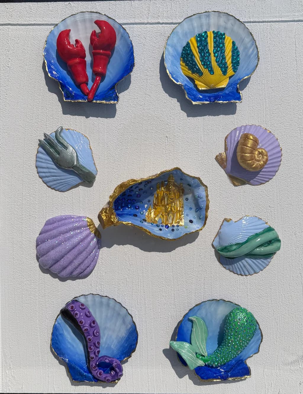 Colorful Marine Shells