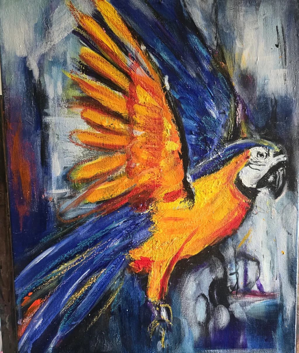 Skybound Parrot