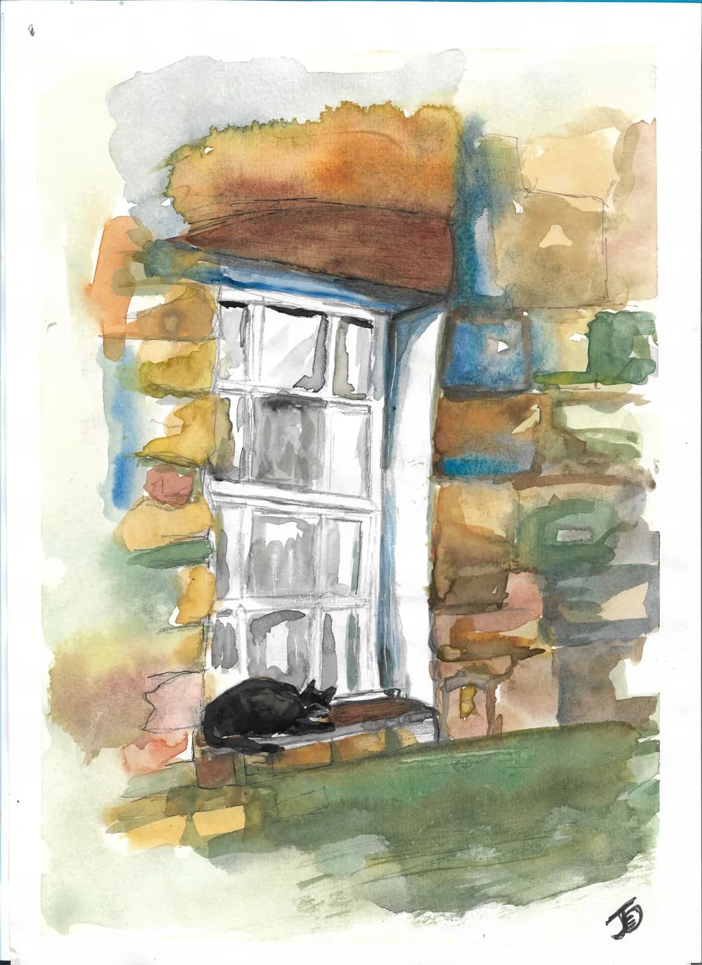 Window Seat Cat