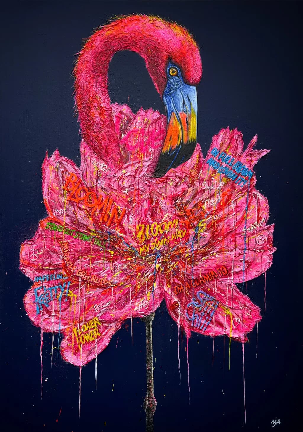 Blooming Flamingo