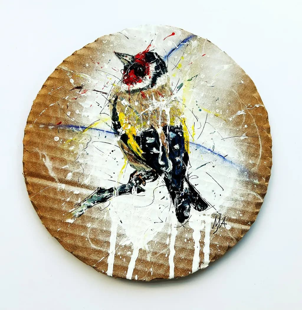 Cardboard Finch