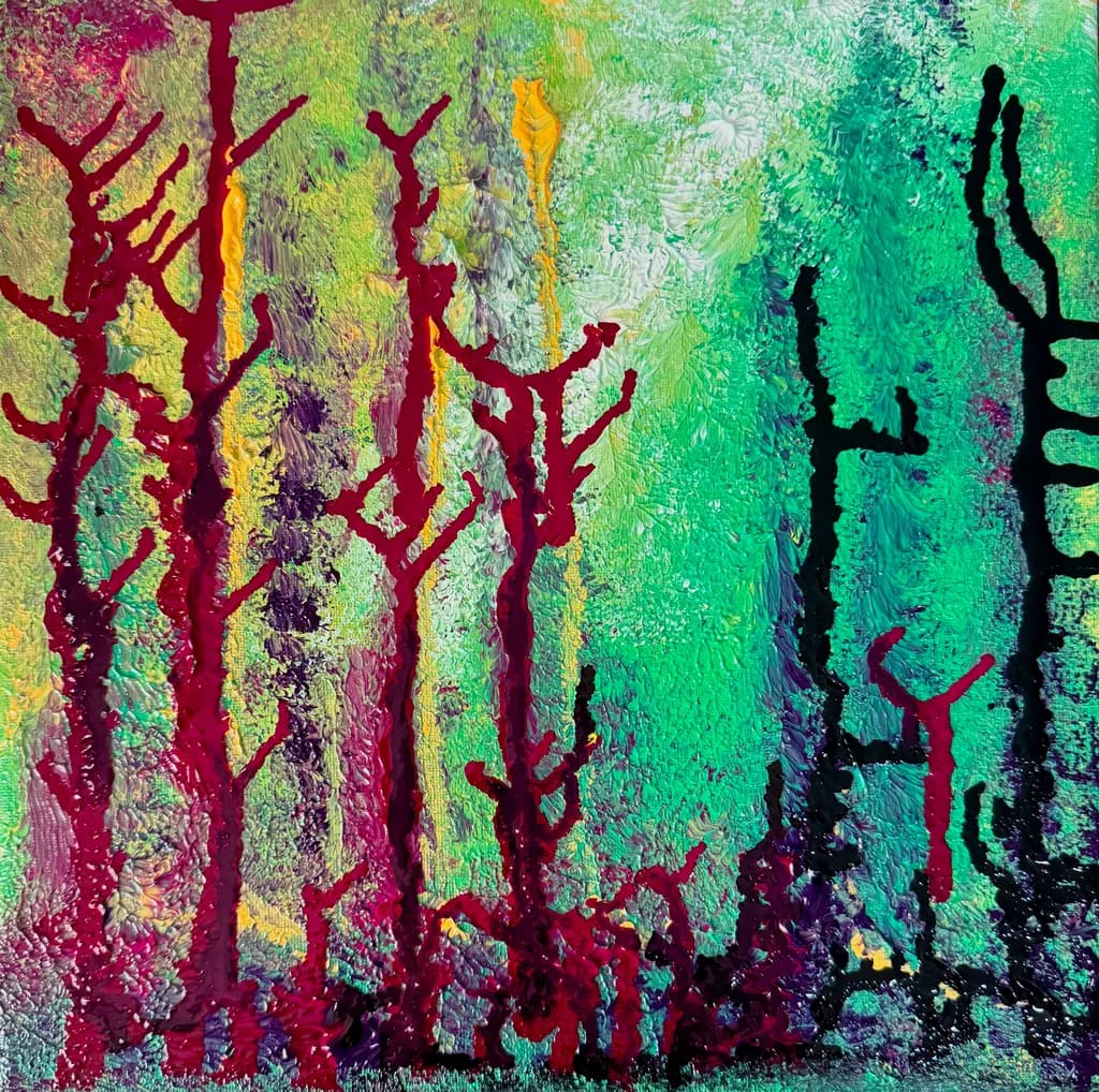 Abstract Forest Shadows