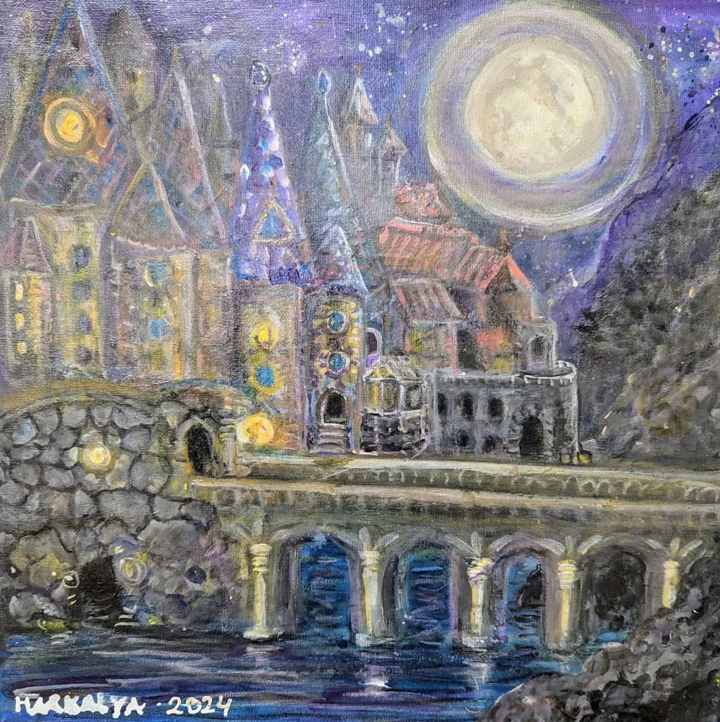 Moon Over Hogwarts / Luna Sobre Hogwarts