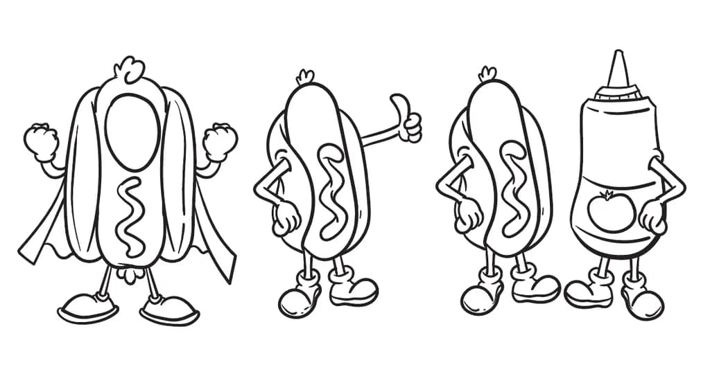 Hotdog Heroes and Ketchup Crew