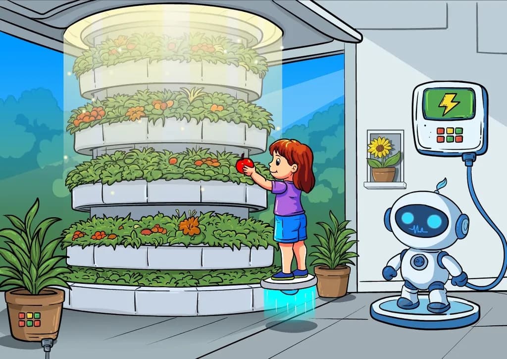 Futuristic Indoor Garden