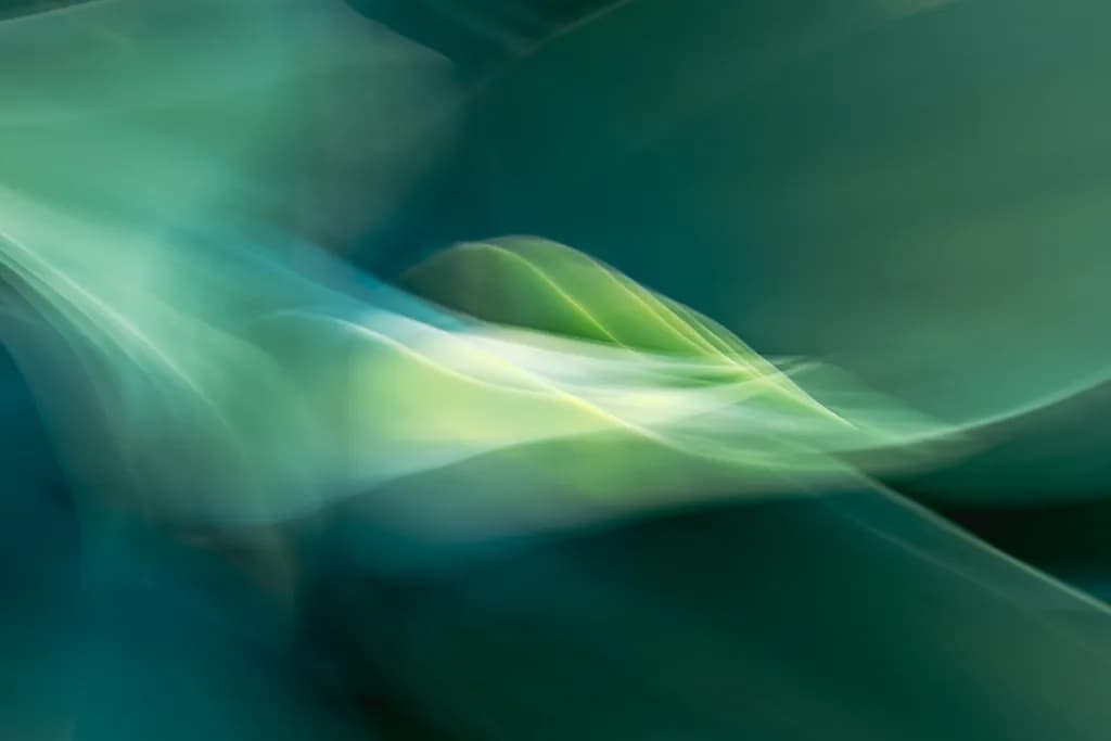 Green Blue Motion Blur