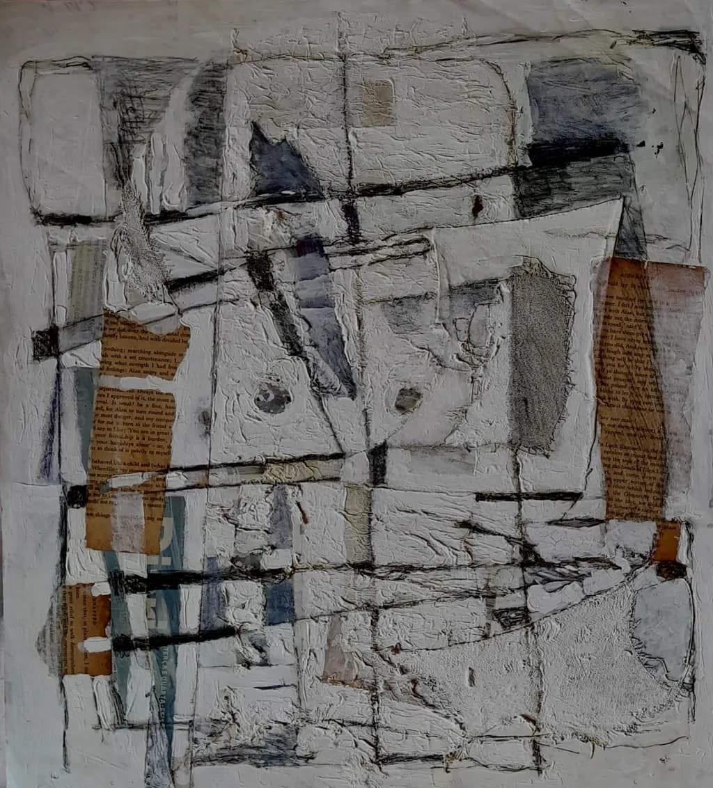 Harmonious Echoes: A Cubist Exploration of Form and Texture