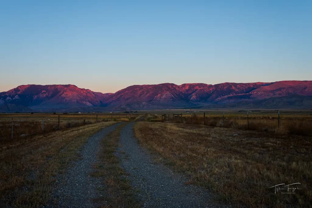 Dusky Mountain Road