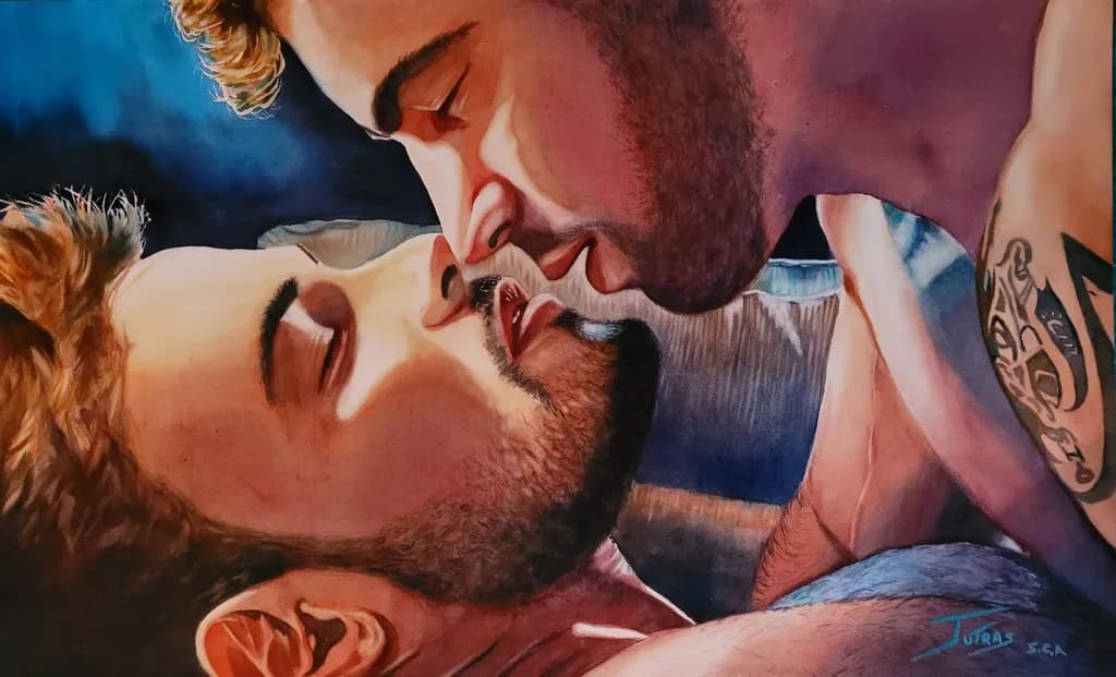 Intimate Whispers: A Moment of Connection and Love